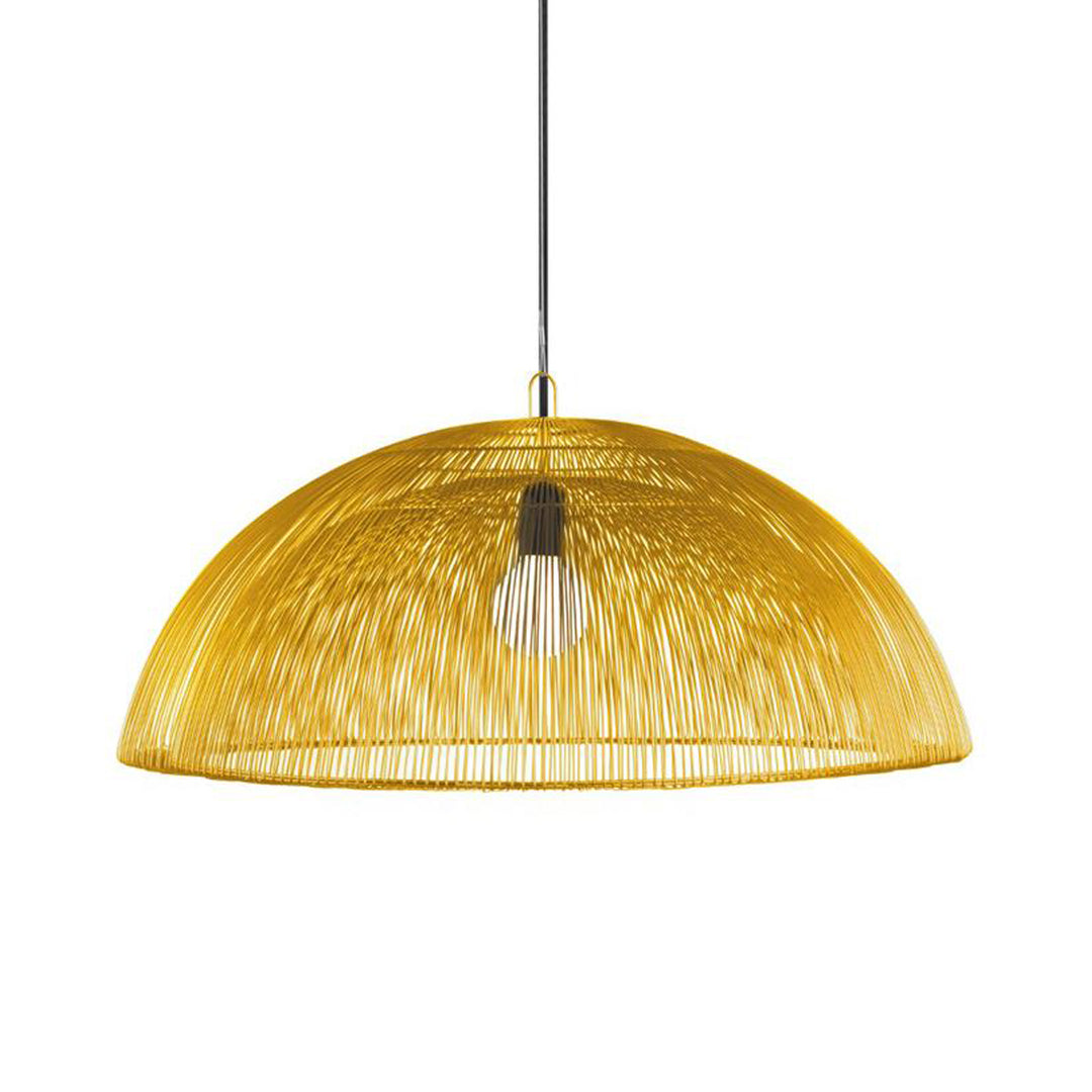 Moire Dome Suspension Light