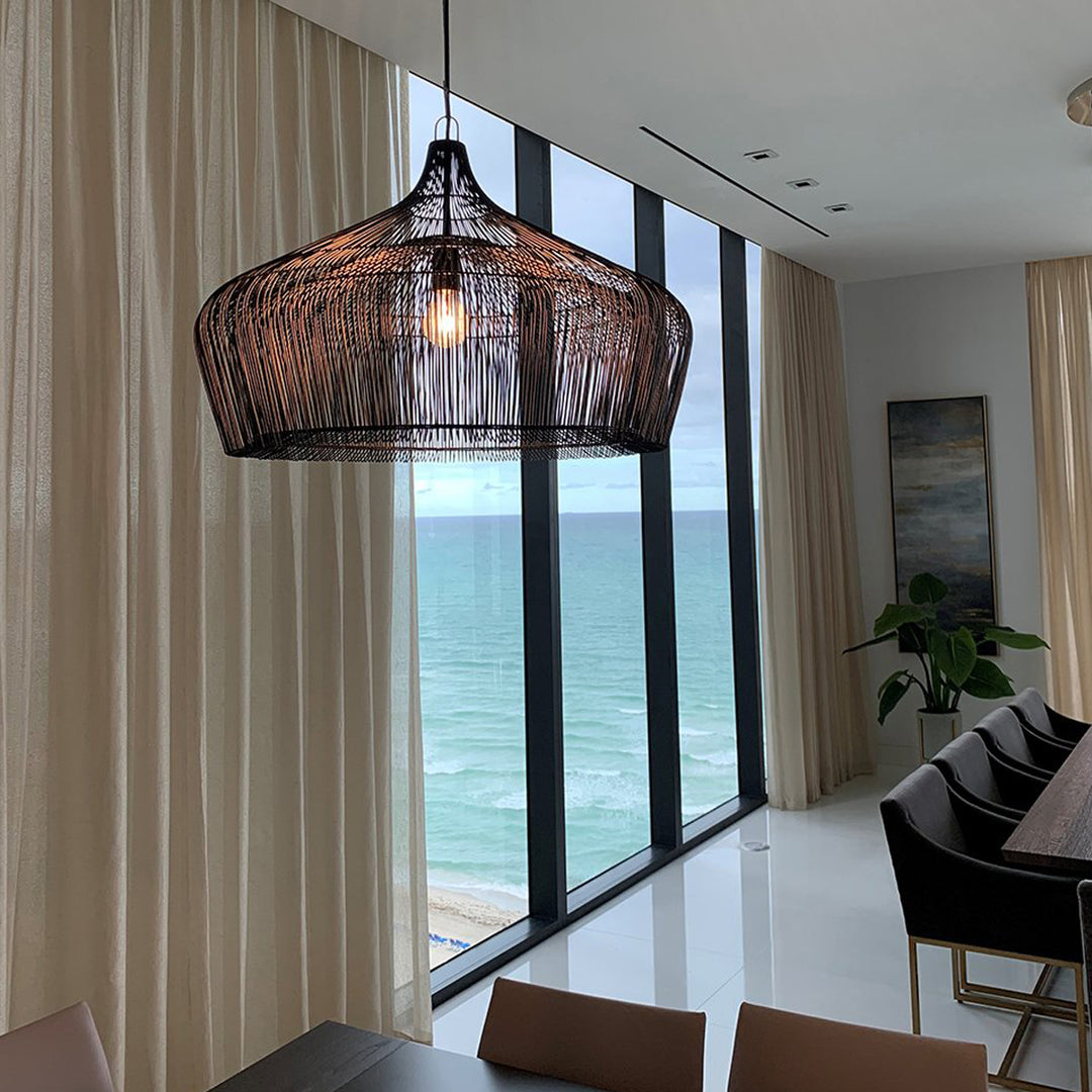 Moire Factory Suspension Light